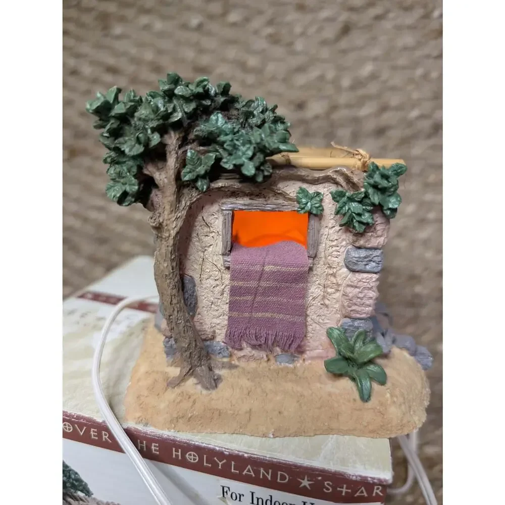 Vintage Porcelain Collectible Bethlehem Village LightUp Holiday Christmas Decor